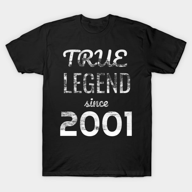 True Legend Since 2001 T-Shirt by Seven Spirit